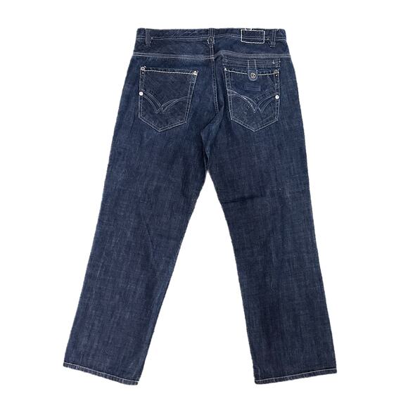 Parish Nation Men’s Blue Jeans, Size 40, Pre-owned - Picture 2 of 7